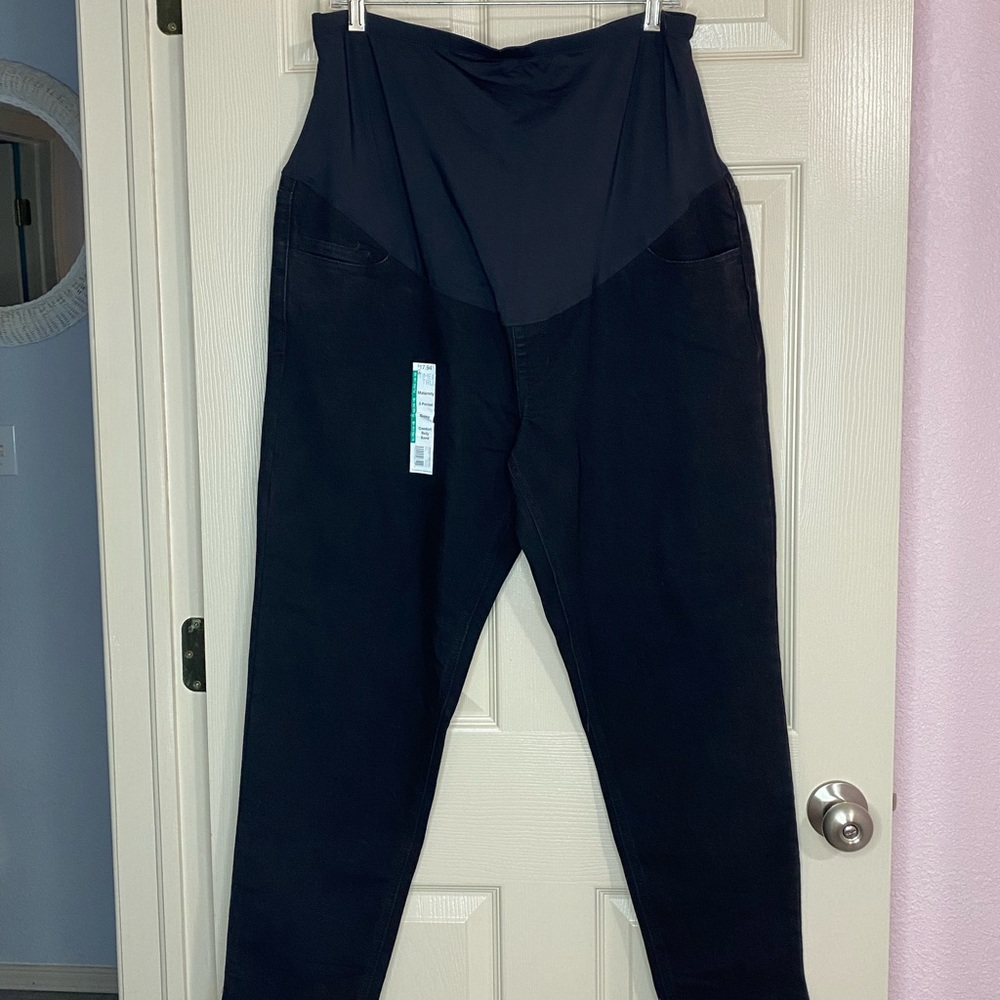 Maternity Skinny XL Full Panel New Jeans
